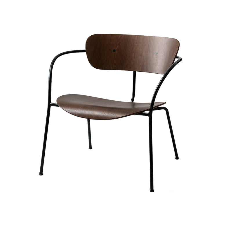 Pavilion AV5 Armchair Walnut / Black legs