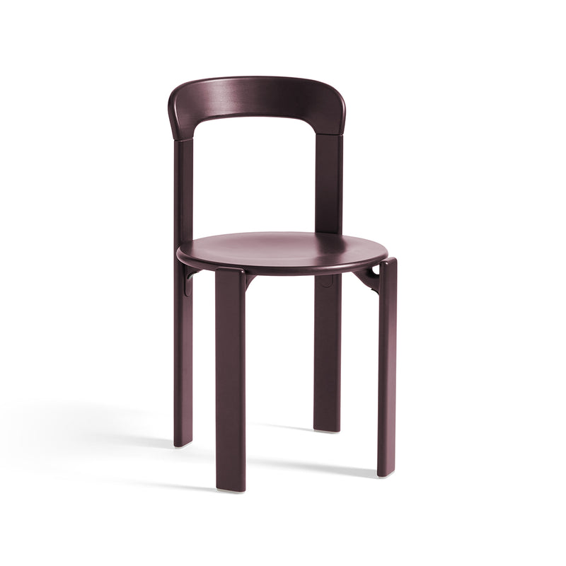 Rey beech chair - Ø 49 xh 80 cm - Red