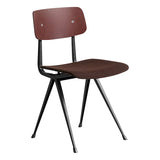Result Chair Black - Brick Red - Lacquered Oak | Fleux | 2
