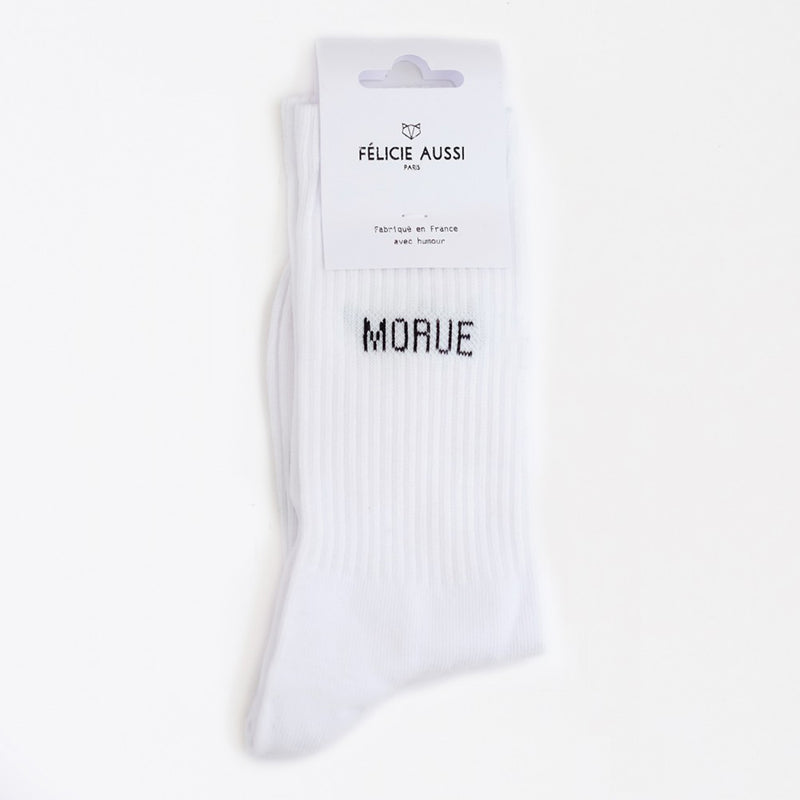 Chaussettes Morue 36/40 - Blanc