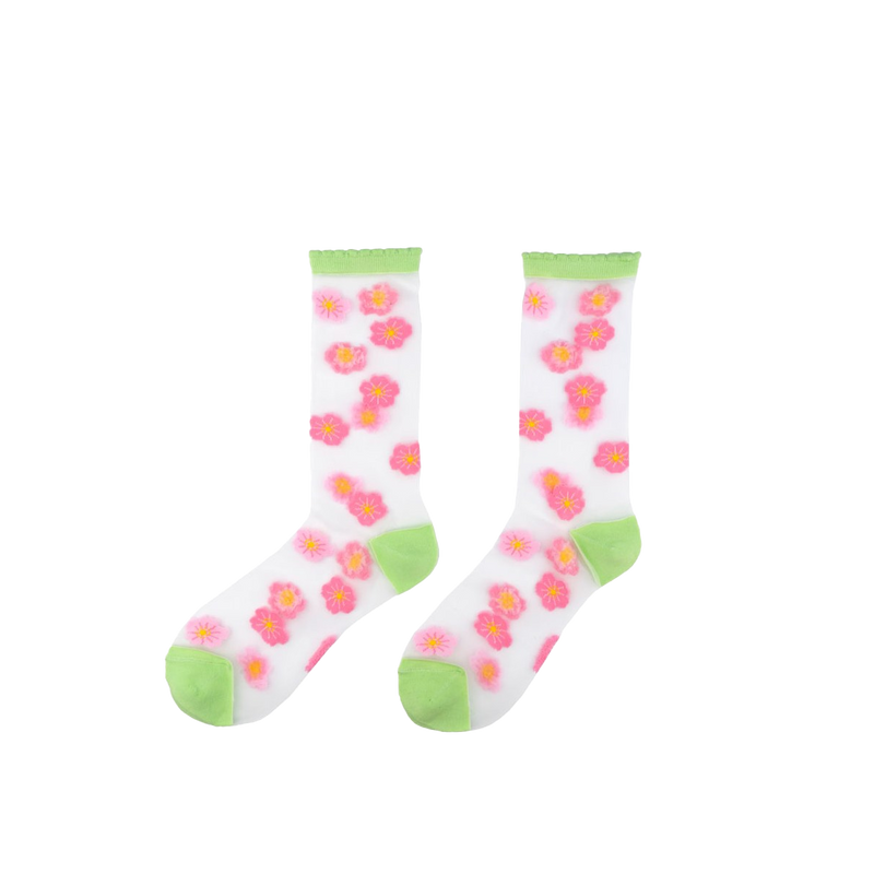 Chaussettes Transparentes Sakura