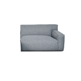 Accoudoir Droit Clay - 1,5 places - Polvere 90 Gris | Fleux | 2