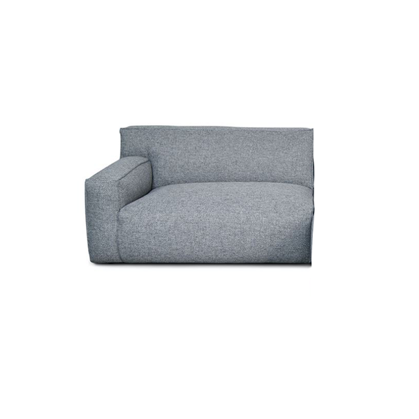 Accoudoir Gauche Clay - 1,5 places - Polvere 90 Gris
