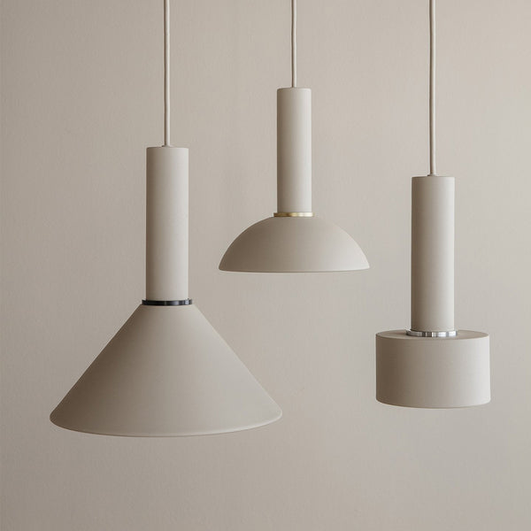 Dome lampshade - Cashmere