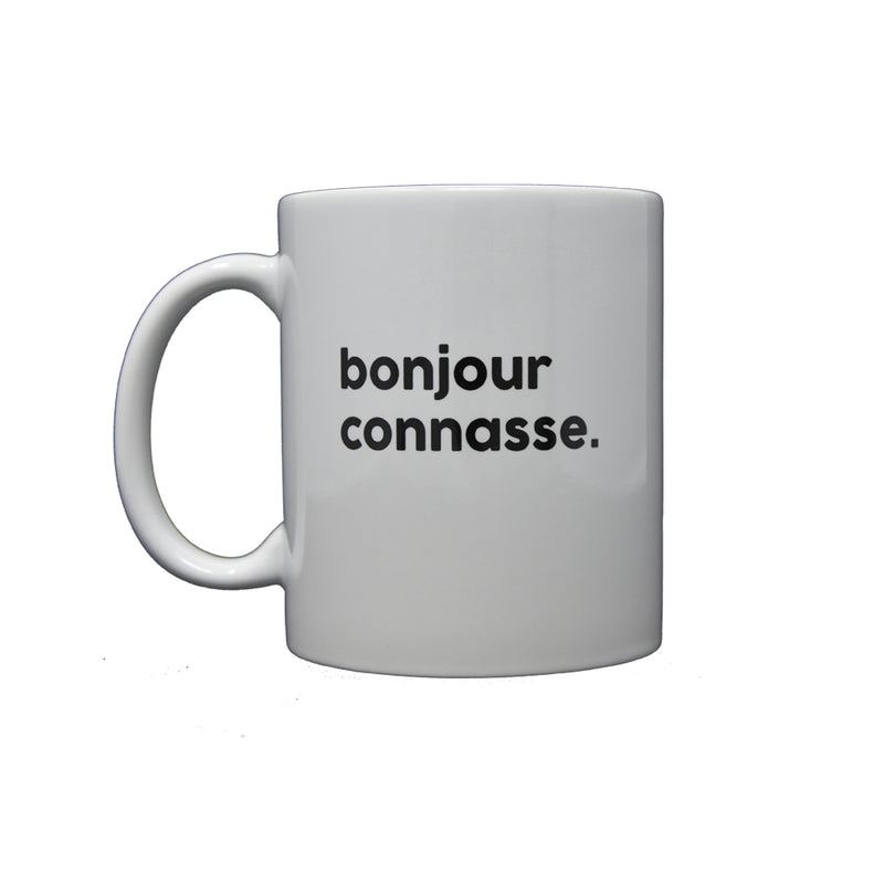 Mug en porcelaine - Bonjour Connasse