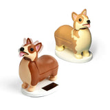 Figurine solaire Corgi Elroy | Fleux | 5