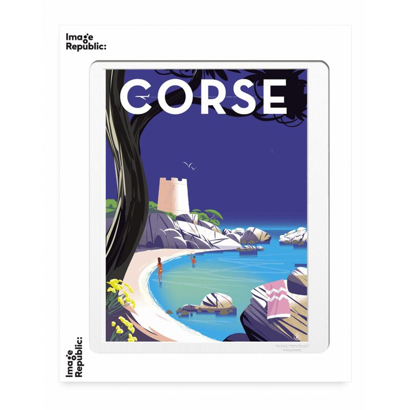 Monsieur Z Corsican poster - 40 x 50 cm