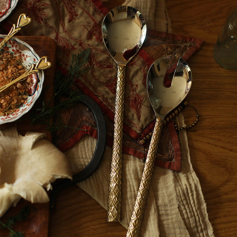 Set de 2 Couverts à salade Chameli
