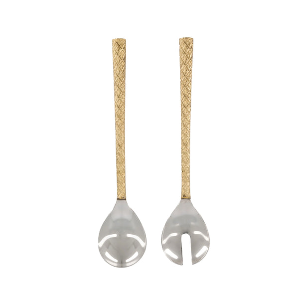 Set of 2 Chameli salad servers