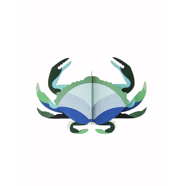 Crab Wall Decor - Aquamarine