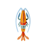 Pomelo Shrimp Wall Decor | Fleux | 2
