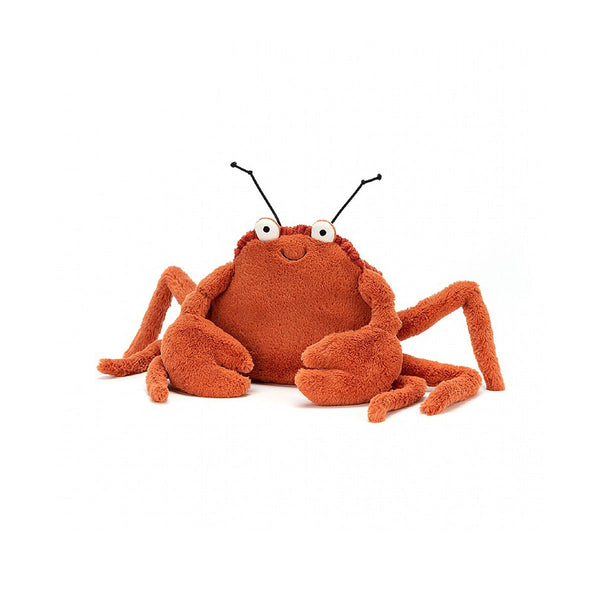 Peluche Crispin le crabe rouge