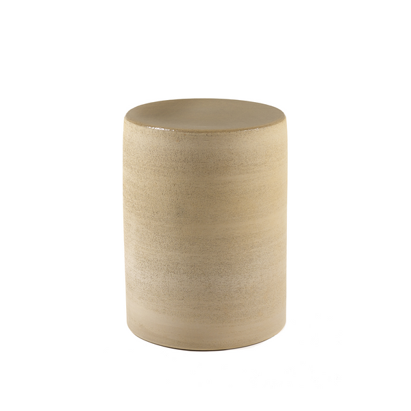 Pawn ceramic side table - H 39 cm
