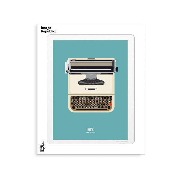 Poster Duo Typing 1 - 30 x 40 cm