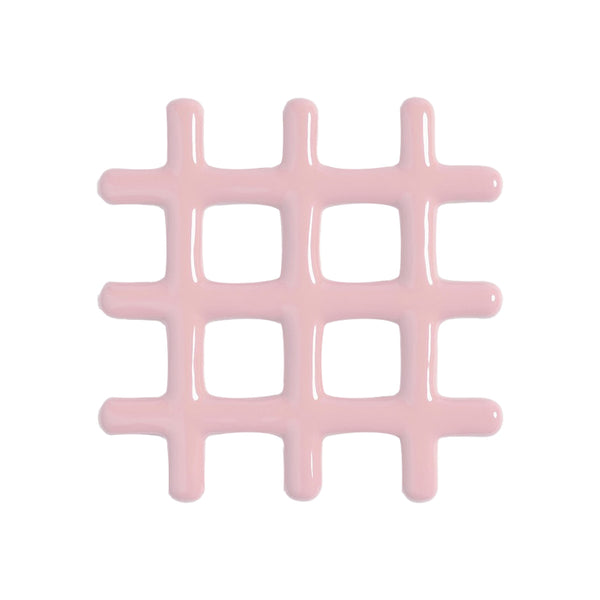 Grid Trivet - Pink