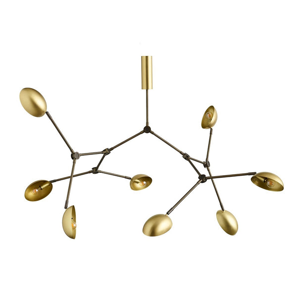 Suspension Drop - 155 x 120 x h 91 cm - Laiton