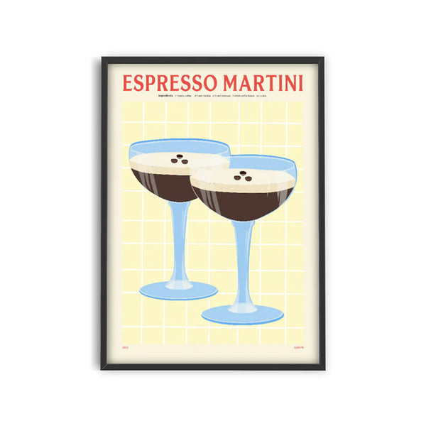 Cocktail Poster - Elin PK - Espresso Martini