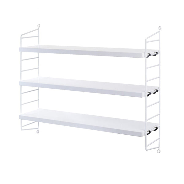 string pocket shelf - white - string furniture | flowers – Fleux