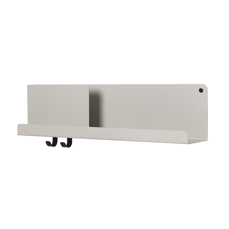 Wall Shelf Folded Gray M