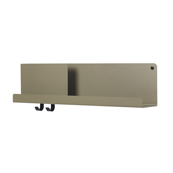 Wall shelf Folded Olive M