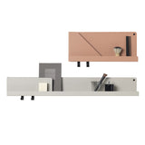 Wall shelf Folded Gray L | Fleux | 4