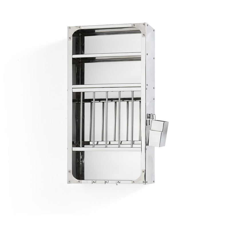 Etagère à Vaisselle Indian en acier - M
