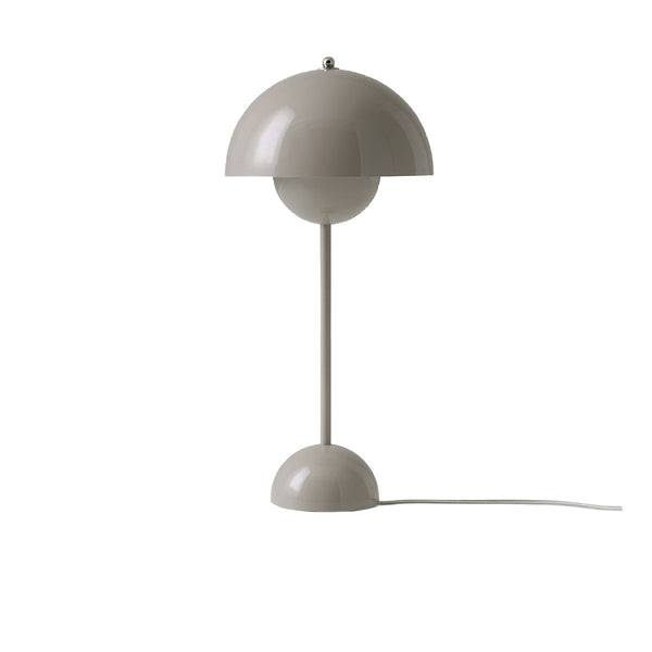 Flowerpot table lamp VP3 by Verner Panton - Gray beige