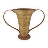 Dune L 70's ceramic vase - 9.5 x 9.5 x 25 cm | Fleux | 5