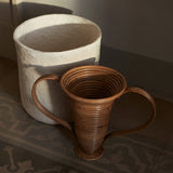 Dune L 70's ceramic vase - 9.5 x 9.5 x 25 cm | Fleux | 6