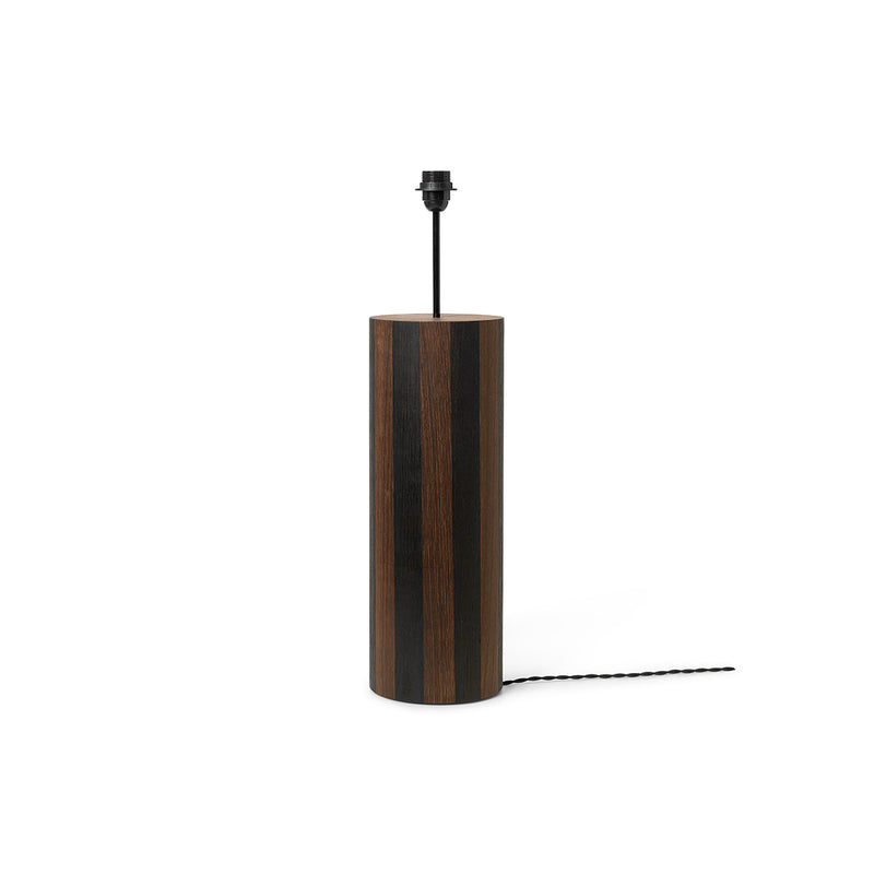Pied de Lampadaire Post Chêne - Ø 18 x h 70 cm - Lines