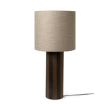Pied de Lampadaire Post Chêne - Ø 18 x h 70 cm - Lines | Fleux | 3