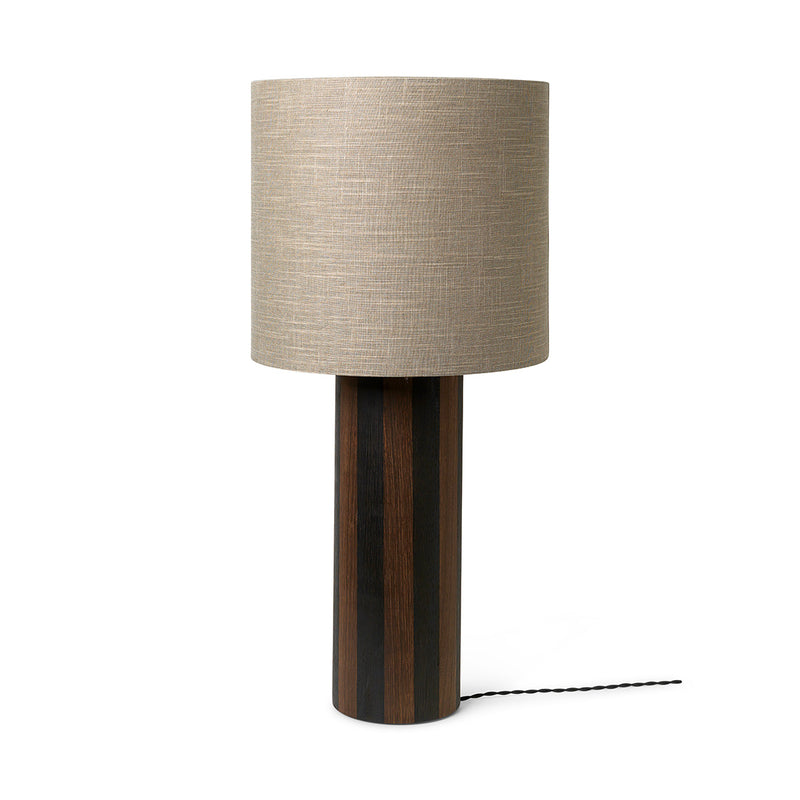 Pied de Lampadaire Post Chêne - Ø 18 x h 70 cm - Lines