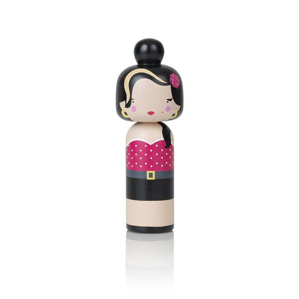 Figurine en bois Kokeshi Sketch.inc Amy - 16.5 cm