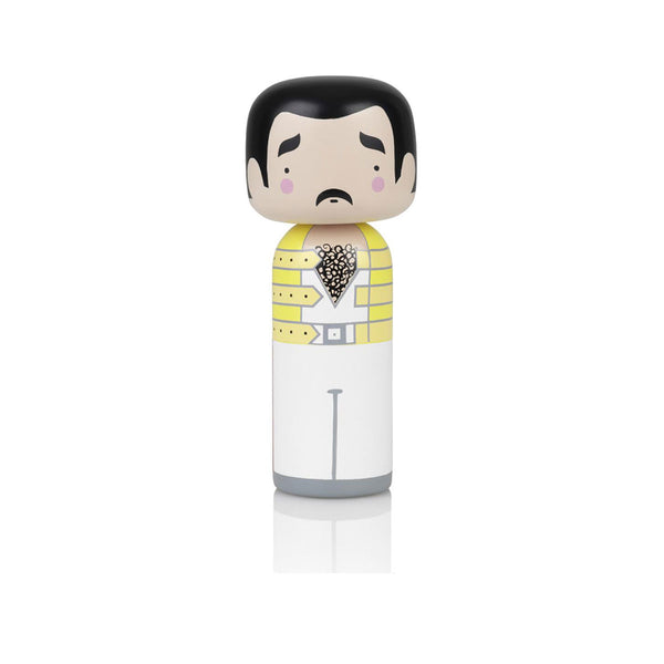 Figurine en bois - Kokeshi Sketch.inc - Freddie - 14.5 cm