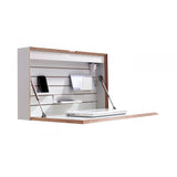 Secrétaire Flatbox avec lampe LED - Blanc | Fleux | 2
