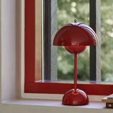Flowerpot VP9 wireless table lamp - Vermillion Red | Fleux | 3