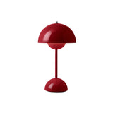 Flowerpot VP9 wireless table lamp - Vermillion Red | Fleux | 2