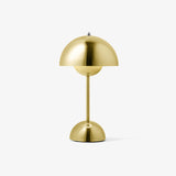 Flowerpot table lamp VP9 Wireless - Brass | Fleux | 5