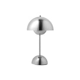 Flowerpot VP9 wireless table lamp - Chrome | Fleux | 3
