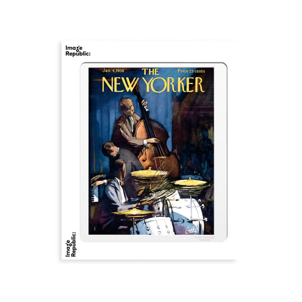 The Newyorker 172 Getz Band Playing Poster - 30 x 40 cm