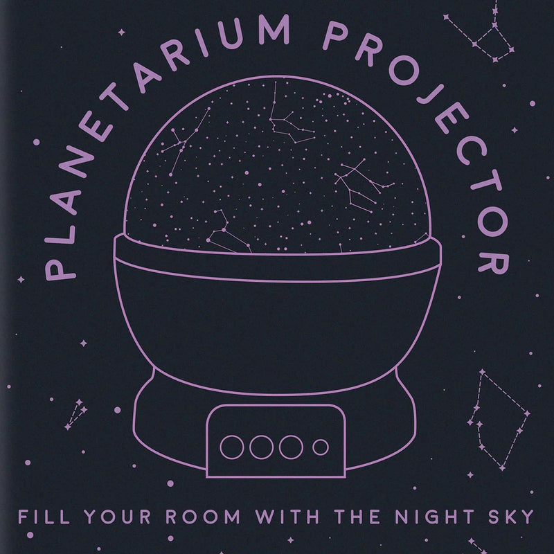 Projecteur 2-en-1 Projection d'Étoiles Et De Planètes