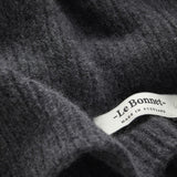 Bonnet en laine mélangée - Graphite | Fleux | 4