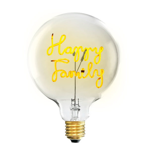 Bulb Happy Family E27 - Amber