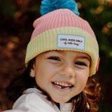 Bonnet Color Block 9 à 18 mois - Rose, jaune et bleu | Fleux | 3