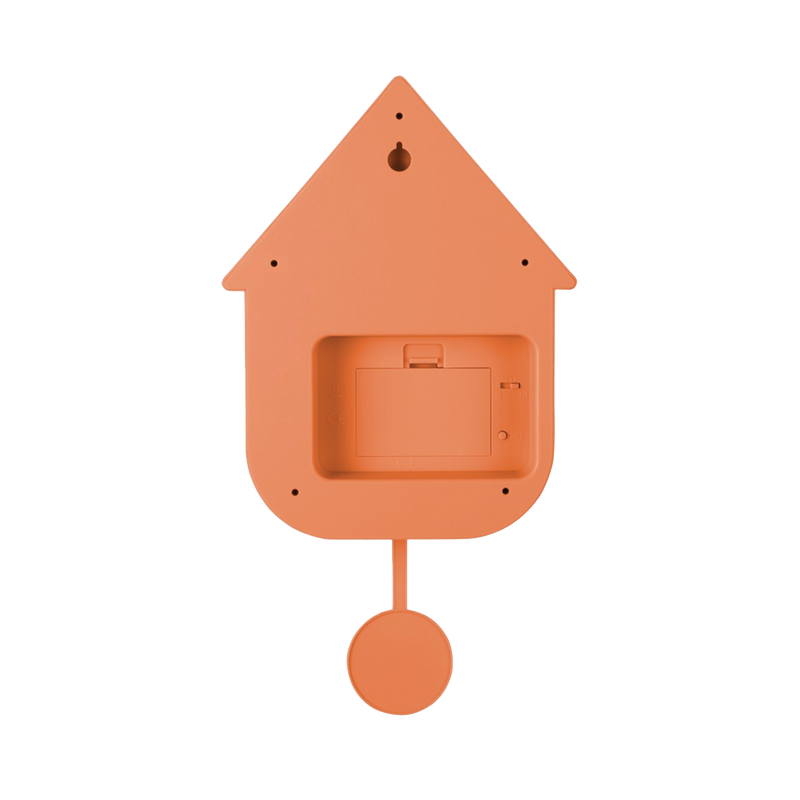 Horloge Modern Cuckoo - Orange
