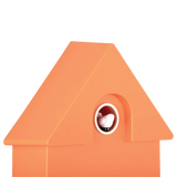 Horloge Modern Cuckoo - Orange | Fleux | 10