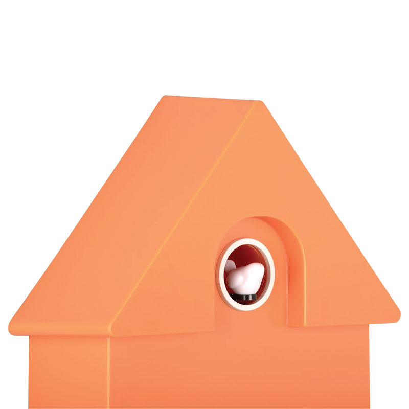 Horloge Modern Cuckoo - Orange