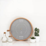 Horloge des marées Moon en bois | Fleux | 3