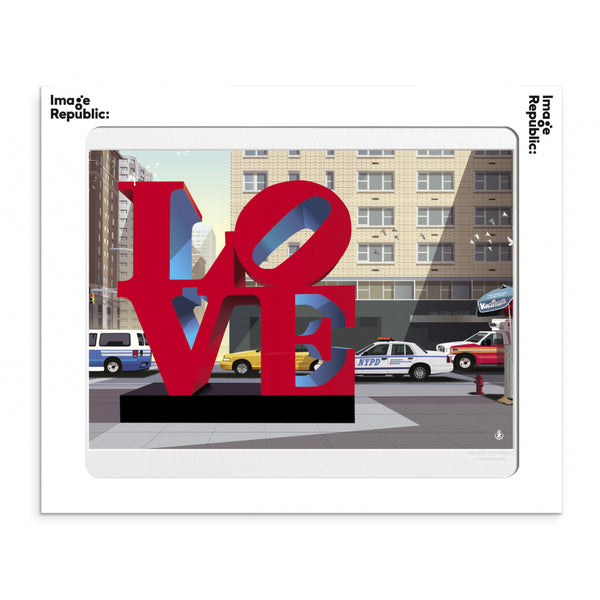 Poster Monsieur Z i love new york - 40 x 50 cm