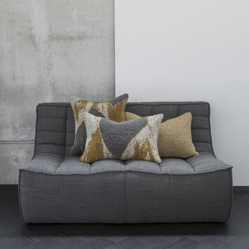 N701 Sofa - 2 Seater - Dark Gray